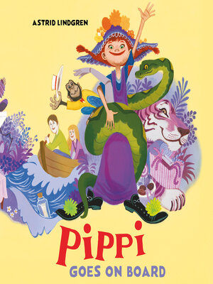 cover image of Pippi Goes on Board
